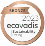 2023 Ecovadis Sustainability Rating Bronze Badge