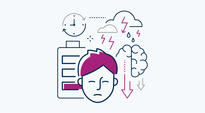 lack of motivation illustration