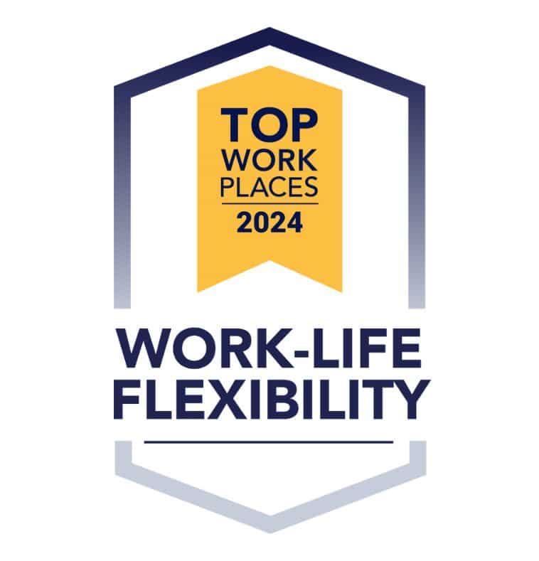 Top Work Places 2024 Work-life Flexibility Award.