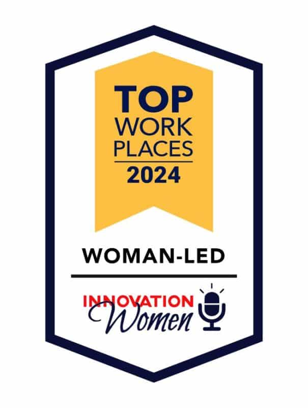 Top Workplaces Woman-led 2024 Award.